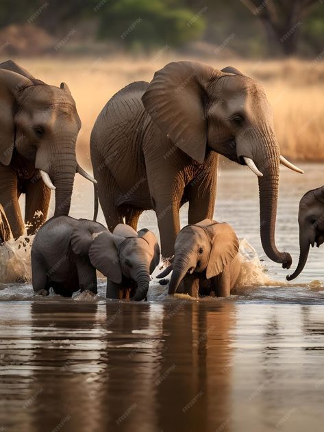 Premium Photo | A group of elephants are drinking water with one of them has a white tusk Group Of Elephants, Learn Yoga Poses, Elephant Photography, Herd Of Elephants, Water Images, Card Banner, Cartoon Clip Art, Nature Travel, Premium Photo