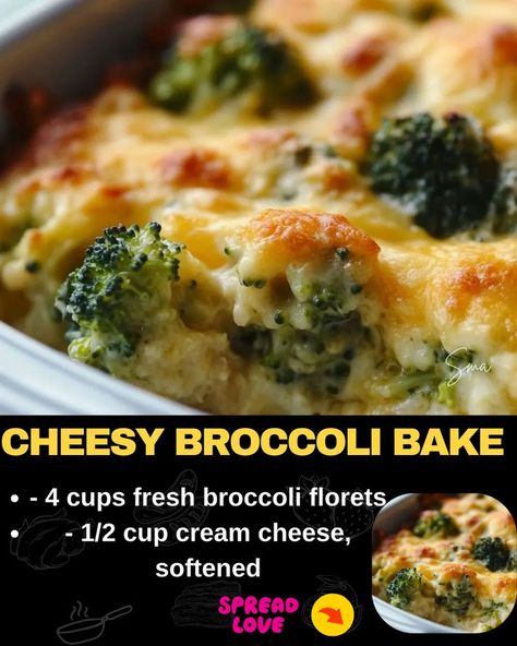 Cheesy Broccoli Bake Baked Meatloaf, Mexican Casserole Recipe, Broccoli Bake, Chicken Parmesan Pasta, Cheesy Broccoli, Chicken Pasta Bake, Frozen Broccoli, Fresh Broccoli, Beef And Noodles