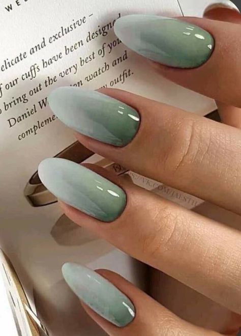 Simple Spring Nails, Manikur Kuku, Milky Nails, Nagel Tips, Green Nail, Casual Nails, Dream Nails, Minimalist Nails, Best Acrylic Nails