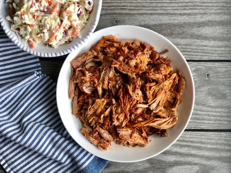 Instant Pot Pulled Pork Tenderloin - The Wandering RD Instant Pot Pulled Pork Tenderloin, Pressure Cooker Pork Tenderloin, Pulled Pork Tenderloin, Grilled Pork Tenderloin Recipes, Roasted Pork Tenderloin Recipes, Instant Pot Pulled Pork, Pork Pot, Pressure Cooker Pork, Barbecue Pulled Pork