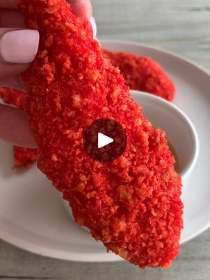 853K views · 8.9K reactions | Cheetos Chicken Tenders 😍 | Air Fryer Chicken: Crispy Edition! Flamin’ Hot Cheetos Chicken Tenders 😍 When I first made these I wasn't sure if they would be good! BUT, I actually... | By Fitwaffle | Facebook Cheetos Chicken Tenders, Hot Cheetos Chicken, Chicken Tenders Air Fryer, Cheetos Chicken, Flamin Hot Cheetos, Chicken Crispy, Hot Cheetos, Air Fryer Chicken, Chicken Tenders