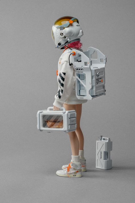 "RIP PROJECT" on Behance 3d Karakter, 3d Inspiration, Arte Robot, 캐릭터 드로잉, Space Suit, Robot Art, Vinyl Toys, Futuristic Design, Matador