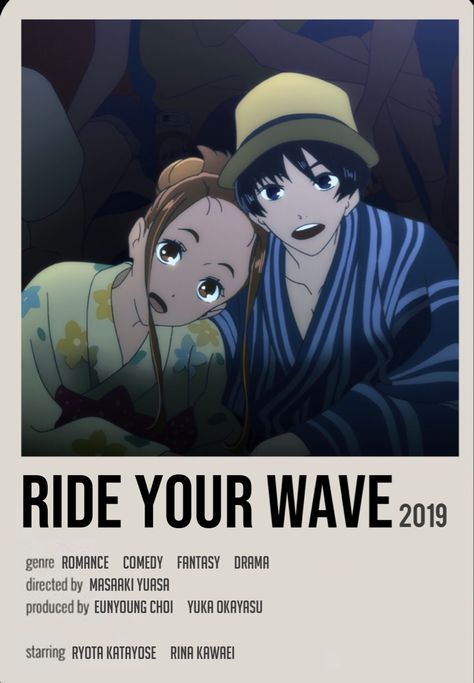 Ride Your Wave, Best Romance Anime, Japanese Animated Movies, Anime Suggestions, Anime List, Film Anime, Comedy Anime, Anime Printables, Good Anime To Watch