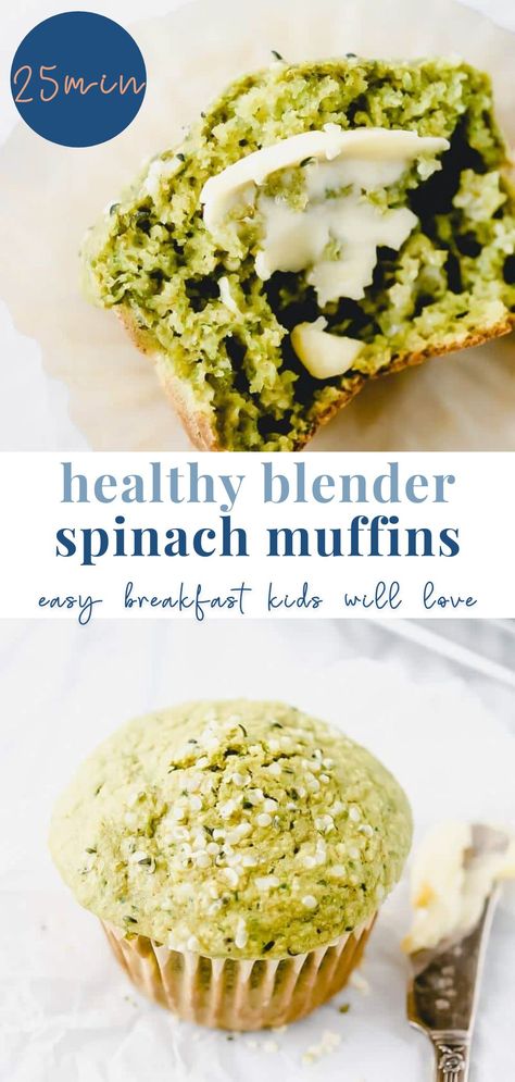 Green Muffins, Healthy Muffins For Kids, Spinach Cake, Toddler Muffins, Blender Recipe, Spinach Muffins, Baby Muffins, Veggie Muffins, Blender Muffins