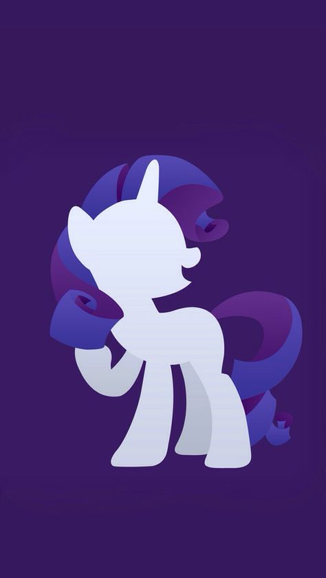 Rarity silhouette Mlp Rarity, My Little Pony Rarity, Cute Lockscreens, My Little Pony Twilight, My Little Pony Wallpaper, Unicorn Art, My Little Pony Drawing, Mlp Equestria Girls, My Little Pony Pictures