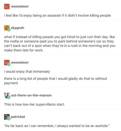 I love it, like you just want to be Loki. Dr Doofenshmirtz, Funny Tumblr, Story Prompts, Funny Tumblr Posts, Reading Time, Story Writing, What’s Going On, Tumblr Funny, Tumblr Posts