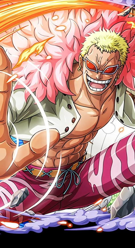 Doflamingo One Piece, Donquixote Doflamingo, Time Skip, One Piece, Anime