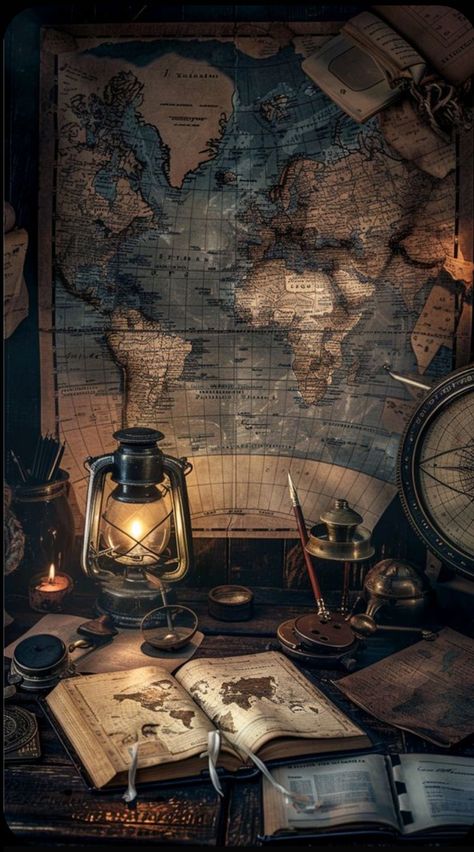 Maps Aesthetic, Navi A Vela, Pirate Art, Map Wallpaper, Adventure Aesthetic, Soyut Sanat Tabloları, Art Gallery Wallpaper, Old Maps, Cool Wallpapers Art