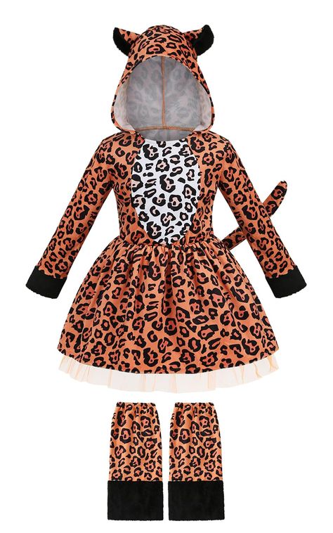 Leopard halloween costume