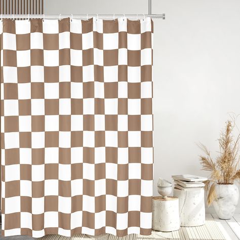 PRICES MAY VARY. 🟫𝐒𝐔𝐈𝐓𝐀𝐁𝐋𝐄 𝐒𝐈𝐙𝐄 - Measures 71" wide x 71" tall. Tititex bathroom shower curtain Perfectly sized for most bathtubs and shower stalls. Drapes beautifully for a clean, fresh look in your bathroom 🟫𝐖𝐀𝐓𝐄𝐑𝐏𝐑𝐎𝐎𝐅 - The feature of 100% waterproof brings you comfort. Comes with 12 shower curtain hooks which were easy installed,making it able to withstand harsh and humid environments 🟫𝐐𝐔𝐀𝐋𝐈𝐓𝐘 𝐂𝐎𝐍𝐒𝐓𝐑𝐔𝐂𝐓𝐈𝐎𝐍 - Made from expertly chosen and thoroughly Rich Bathroom, Shower Curtain White, Modern Shower Curtain, Curtain White, Power Room, Modern Shower Curtains, Unique Shower Curtain, Pattern Shower Curtain, Modern Shower