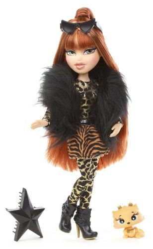 Bratz Doll Outfits, Brat Doll, Bratz Girls, Reversible Skirt, Animal Print Outfits, Fur Wrap, Cat Tail, Dream Doll, Bratz Doll