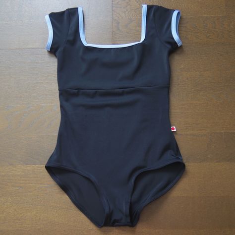 Yumiko leotard Marieke T-Black T-Black N-Moontide《Cap sleeve》 Ballet Leotards Yumiko, Yumiko Leotard, Swimsuit Outfit, Ballet Clothes, 파티 드레스, Leotards Ballet, Cute Bathing Suits, Cute Swimsuits, Mode Inspo