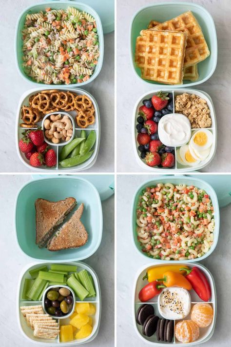 Snacks To Make At Home, Kids Lunch Box Ideas, Kids Lunch Box Meals, Lunch Options, Kids Lunch Recipes, Healthy Lunch Snacks, Meal Prep Snacks, Lunch Box Ideas, Healthy School Lunches