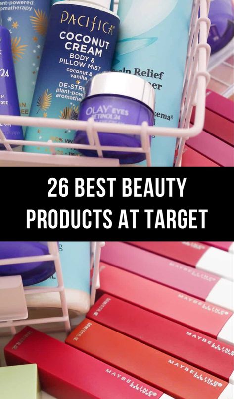 Beauty products from target Target Beauty Finds, Target Beauty Must Haves, Things To Get At Target, Best Target Makeup, Target Hair Care, Things To Buy At Target, Best Target Finds, Target Makeup, Target Must Haves