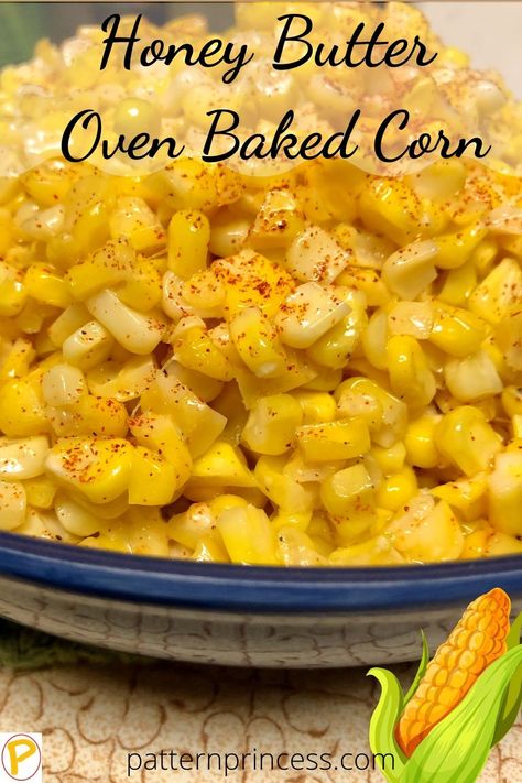 Bread With Fresh Corn, Baked Corn Recipes Oven, Buttery Corn Recipe, Baked Corn Side Dish, Niblet Corn Recipes, Different Ways To Make Corn, Best Easy Thanksgiving Sides, Corn Baked In Oven, Frozen Corn In Oven