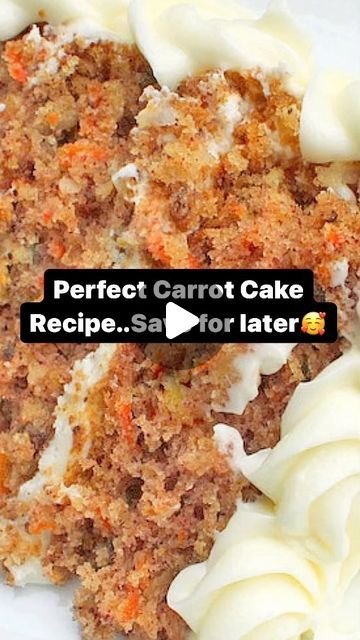 Quick Carrot Cake, Carrot Cake Bundt, Carrot Cake Loaf Recipe, Easy Carrot Cake Recipe, Carrot Cake Recipe Homemade, Best Carrot Cake Recipe, The Best Carrot Cake, Carrot Cake Recipe Easy, Candied Carrots