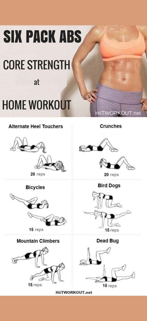 Best Ab Exercises 6 Packs, 6 Abs For Women, At Home An Workouts For Women, Abs Workout At Home With Weights, Abs Workout Easy At Home, Exercises Abs Women, Abs Workout Routines Women Beginners, Womens 6 Pack Workout, Easy Six Pack Workout