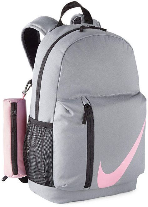 Nike Elemental Youth Backpack Book Bags For High School, Bags For High School, Nike Backpacks, College Bags For Girls, Nike Shoes Women Fashion, Basketball Bag, Cute School Bags, Purse Trends, Nike Backpack