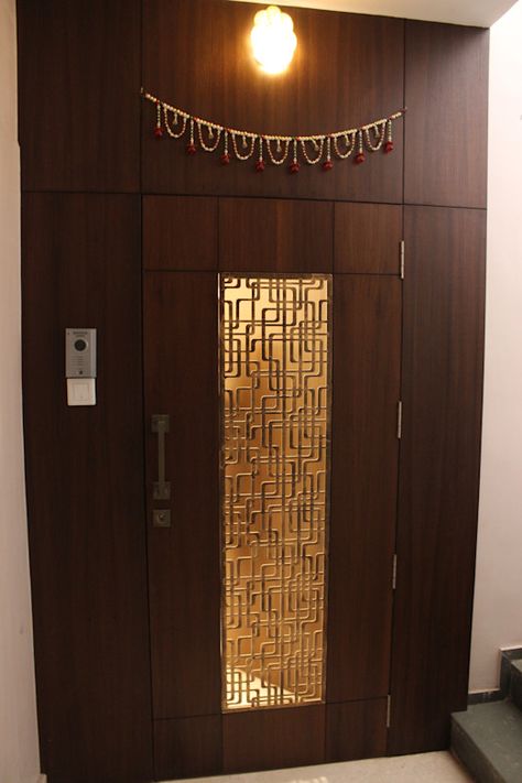 Main Door Design Entrance, Door Design Entrance, Front Door Design Ideas, Security Door Design, Entry Door Designs, House Main Door, Door Design Ideas, House Main Door Design, Main Entrance Door Design