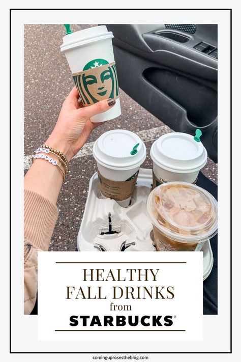 Drinks To Try At Starbucks, Low Fat Starbucks Drinks, Healthy Fall Drinks, Drinks For Fall, Sugar Free Starbucks Drinks, Starbucks Medicine Ball Recipe, Caramel Brulee, Low Calorie Starbucks Drinks, Starbucks Drinks To Try