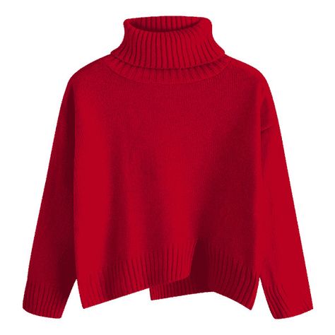 Oversized Red Sweater, Turtle Neck Shirt, Red Turtleneck Sweater, Pull Oversize, Red Turtleneck, Oversized Turtleneck Sweater, Oversized Turtleneck, Turtleneck Shirt, Turtle Neck Sweater