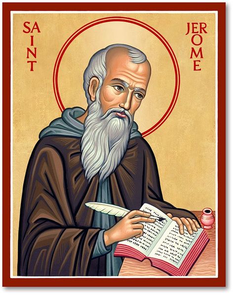 (5) Coptic Desert Fathers (@desert__fathers) / Twitter Monastery Icons, Desert Fathers, Saint Jerome, Flower Girl Outfits, Shrines Art, John Chrysostom, Church Icon, St Jerome, Be At Peace