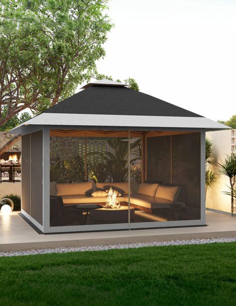 Outdoor Canopy Ideas, Patio Tents, Small Canopy, Folding Canopy, Pop Up Gazebo, Backyard Parties, Outdoor Gazebo, Portable Spa, Gazebo Tent