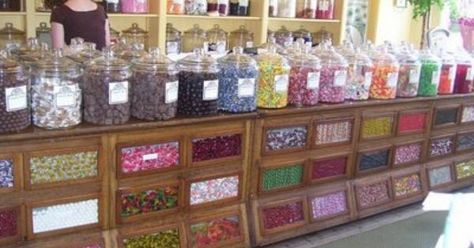 1000+ ideas about Candy Store Display on Pinterest | Candy Shop, Candy Store Design and Bakery Kitchen Sweet Shop Display, Candy Store Display, Old General Stores, Store Cabinet, Home Made Candy, Candy Stores, Gift Shop Displays, Country Stores, Life On The Edge