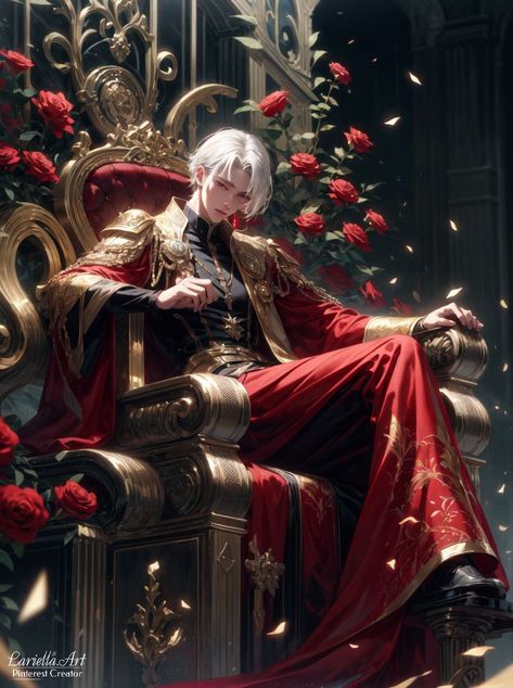 Fantasy Queen On Throne, King On The Throne Art, Anime King Throne, Sitting On Throne Reference Drawing, Anime Sitting On Throne, Character Sitting On Throne, Person Sitting On Throne Reference, Throne Sitting Pose, Person On Throne