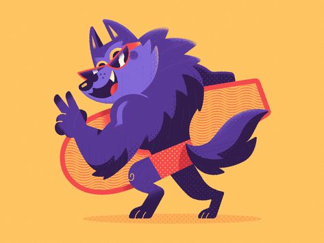 Werewolf Design, Werewolf Illustration, Lettering Sketch, Photoshop Drawing, Werewolf Aesthetic, Disney Character Art, The Werewolf, Monster Legends, Vector Art Design