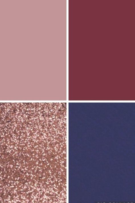 navy rose gold color palette - Google zoeken Wedding Colors Mauve, Burgundy Wedding Centerpieces, Navy Wedding Colors, Gold Wedding Colors, Mauve Wedding, Wedding Palette, Wedding Theme Colors, Navy Wedding, Shades Of Gold