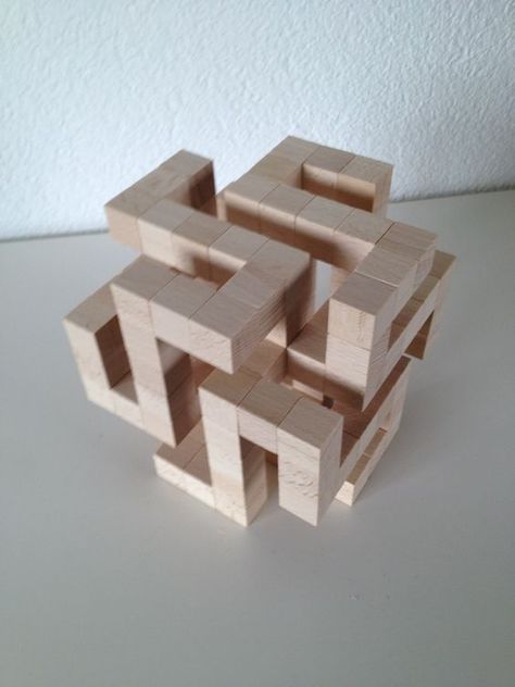 Cubes Architecture, Architecture Blueprints, Paper Art Sculpture, Laser Cut Wood Crafts, Geometric Shapes Art, Cardboard Sculpture, Wood Art Projects, Geometric Sculpture, Architecture Model Making