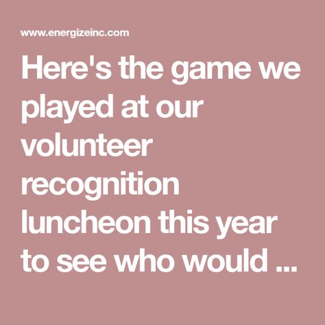 Here's the game we played at our volunteer recognition luncheon this year to see who would get the centerpiece at each table. It was modified from another left/right story that I saw somewhere but I have no idea who the original author was. Volunteer Appreciation Themes, Volunteer Appreciation Party, Hospice Volunteer, Left Right Game, Volunteer Recognition, Church Volunteers, Wine Cork Christmas Tree, Picnic Games, Volunteer Management