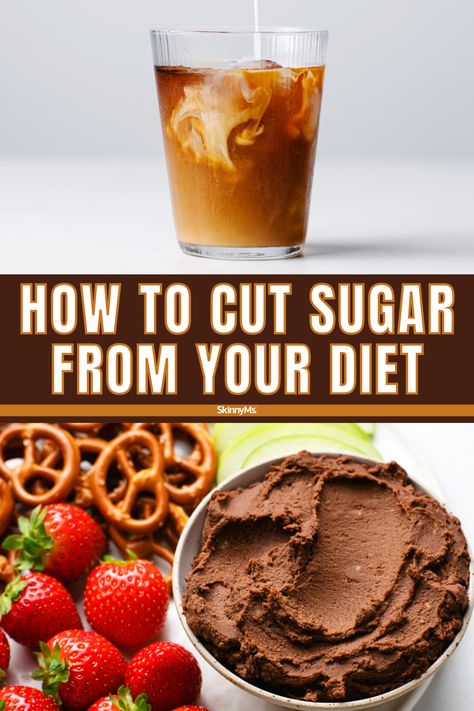 How to Cut Sugar From Your Diet How To Cut Sugar Out Of Your Diet, Cut Sugar, No Sugar Diet, Low Sugar Recipes, Simple Health, Sugar Intake, Processed Sugar, Unprocessed Food, Ate Too Much