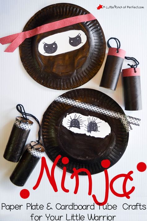 Ninja Craft, Ninja Activities, Ninja Crafts, Dragons Race To The Edge, Race To The Edge, Cardboard Tube Crafts, Tube Crafts, Ninja Theme, Magical Dragon