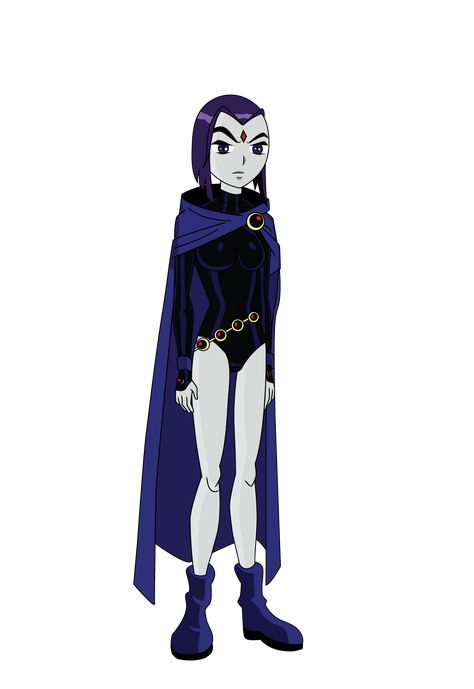 Raven Cosplay Costume, Halloween Raven Costume, Raven Dc Costume, Raven Team Titans, Raven Outfits Titans, Raven Titans Costume, Ravena Costumes, Raven Dti Outfit, Raven Ttg Halloween Costume