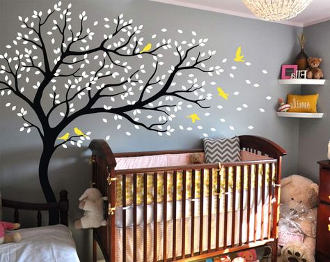 PRICES MAY VARY. ☑ PERFECT FOR YOUR BABY ROOM - Our tree wall decals for a final touch of your nursery decoration ☑ TOP QUALITY MATERIALS - High Quality Matte finish vinyl is used for this nursery wall design ☑ FULL SUPPORT - Any questions answered before or after purchase ☑ RELIABLE SHIPPING - Track your delivery to your door ☑ APPLICATION - This decal set comes with detailed instructions and a very handy application tool  This wall art mural blends perfectly with your chosen color scheme.  Use Tree Mural Nursery, Baby Room Decals, Kids Room Wall Murals, Kids Room Murals, Tree Mural, Nursery Mural, Nursery Decals, Nursery Wall Stickers, Tree Wall Stickers