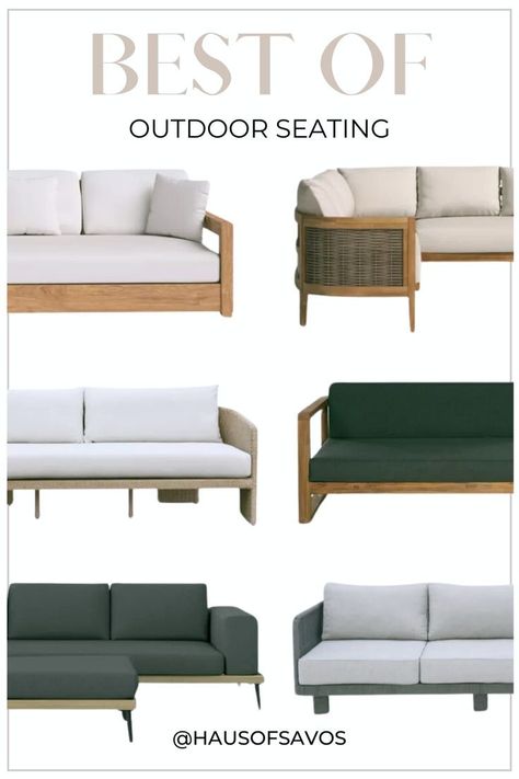 Discover the most coveted outdoor seating with our guide to the Most Loved Modern Outdoor Sectionals and Couches! Explore Wayfair and Costco patio furniture sets, including sofa and loveseat sets that redefine outdoor comfort. Transform your patio into a beloved space with our curated selection. Transitional Outdoor Furniture, Wayfair Patio Furniture, Costco Patio Furniture, Woven Outdoor Furniture, Minimalist Holiday Decor, Clay Star, Outdoor Sectionals, Patio Layout, Minimalist Christmas Decor