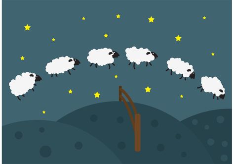 Jumping-sheep-vector-background Sheep Drawing, Sheep Vector, Sheep Cartoon, Sheep Illustration, Abstract Figure Art, Funny Sheep, Sleep Funny, Counting Sheep, Funny Tattoos