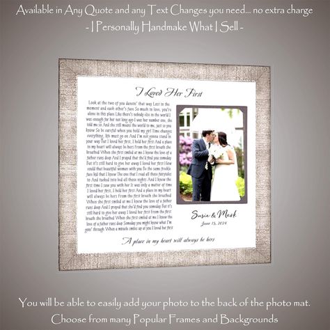 Wedding song lyrics print, Father daughter first dance lyrics frame, Personalized wedding gift for the couple, Custom first dance lyrics by PhotoFrameOriginals on Etsy Vows Wall Art, One Year Anniversary Gift, Wedding Song Lyrics, Wedding First Dance, Valentine Gift For Wife, One Year Anniversary Gifts, Song Lyric Print, Wedding Frame, Wedding Song