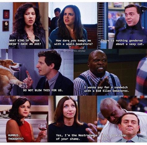 B99 Quotes, Brooklyn Nine Nine Funny, Gina Linetti, Brooklyn 9 9, Rookie Blue, Brooklyn 99, Screen Caps, Parks N Rec, Brooklyn Nine Nine