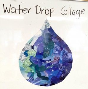 Water Drop Collage | Save Water & Money with Every Flush!™ | https://ToiletSaver.com | Toilet Saver is a simple, inexpensive, ingenious product that reduces the amount of water and money that toilets waste with every flush. | Installs in minutes & does not affect the flush! | Less than $4 per toilet! | #SaveWater #SaveMoney Collage Project, Earth Day Projects, Earth Day Crafts, World Water Day, Earth Day Activities, Art Projects For Kids, Collage Art Projects, Water Projects, Art Premier