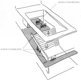 Plan Concept Architecture, Section Drawing Architecture, Terminal Bus, Architecture Drawing Presentation, Theater Architecture, Open Air Theater, Landscape Architecture Drawing, Architecture Drawing Plan, Interior Architecture Drawing