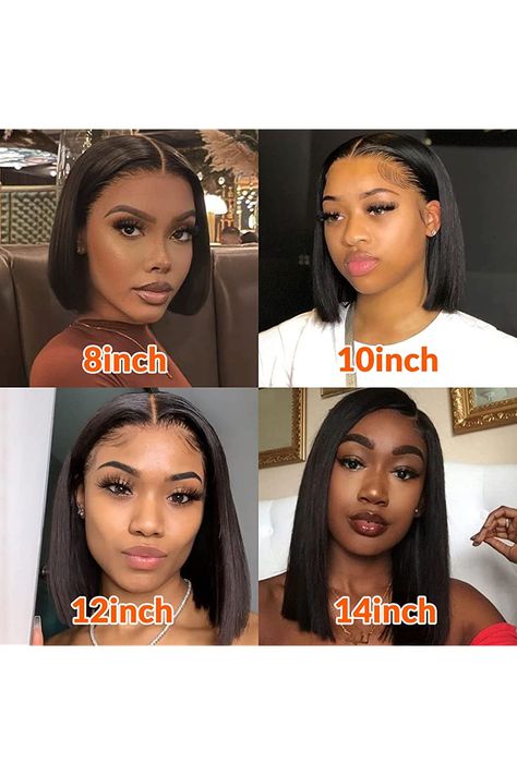 Bob With Hat Black Women, How To Style Short Frontal Wigs, Short Bulb Wig, Bob Frontals For Black Women, Short Lace Wigs For Black Women, 10 Inch Hairstyles For Black Women, Short Bob Wig Hairstyles For Black Women, No Hairline Hairstyles For Black Women, Glueless Bob Wig