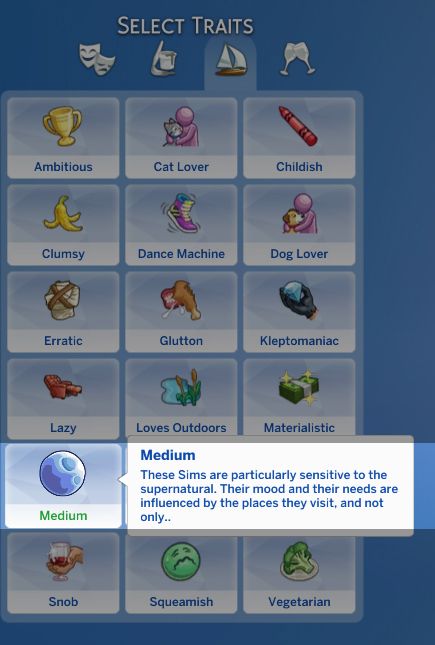 Mod The Sims - Medium MOD 2.0 Sims 4 Game Mods Traits, Sims 4 Psychic Cc, Sims 4 Skills Mod, Sims 4 Supernatural Mod, Sims 4 Spellcaster Mods, Sims Cc Traits, Homebody Preferences Sims 4, The Sims 4 Cc Traits, Sims 4 Cc Package