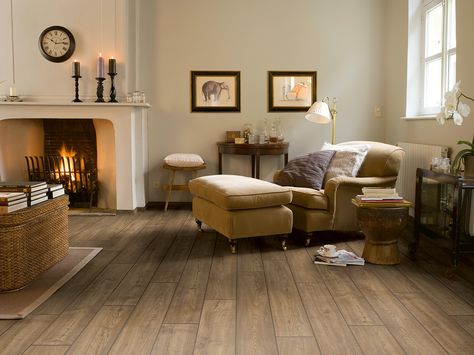 Quick-Step Laminate Flooring - Impressive 'Scraped oak grey brown' (IM1850) in a classic living room. To find more living room inspiration, visit our website: https://www.quick-step.co.uk/en-gb/room-types/choose-the-perfect-living-room-flooring #salon #woonkamer Brown Laminate Flooring, Grey Laminate Flooring, Brown Laminate, Quick Step Flooring, Waterproof Laminate Flooring, Best Laminate, Oak Laminate Flooring, Grey Laminate, Quickstep