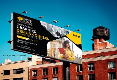 LAEEQCreations
Professional outdoor Banner Design by LAEEQCreations
#laeeqcreations #outdoor
#banner #design Outdoor Banner Design, Billboard Template, Company Banner, Software Company, Learning Graphic Design, Outdoor Banners, Font Free, Design Course, Free Fonts Download