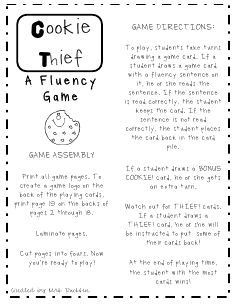 @Jessica Hollenbach reading fluency game. For K this would be done with much simpler sentences Reading Fluency Games, Thief Game, Fluency Games, Fluency Activities, Future Teacher, 3rd Grade Reading, Teaching Ela, 2nd Grade Reading, Teaching Language Arts