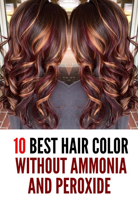 Hair Color Brands Products, No Dye Hair Color, Hair Color Ideas For Brunettes For Summer Balayage Highlights Long, Peroxide Hair, Ammonia Free Hair Color, The Best Hair Color, Clairol Natural, Types Of Hair Color, Best Hair Color