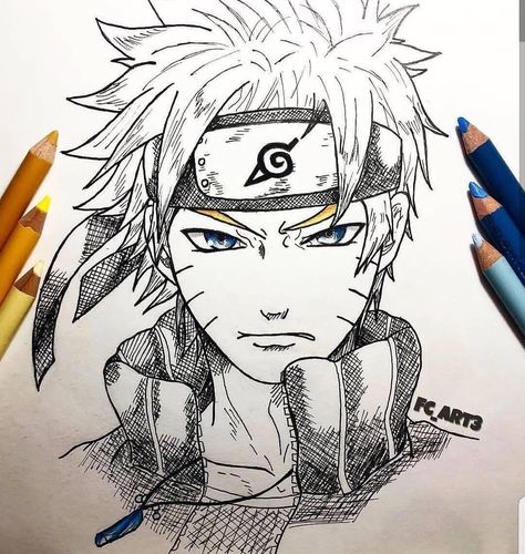 Naruto Painting, Naruto Sketch Drawing, Naruto Sketch, Best Anime Drawings, Naruto Drawings, Cosplay Art, Naruto Uzumaki Art, Naruto Fan Art, Naruto Cute